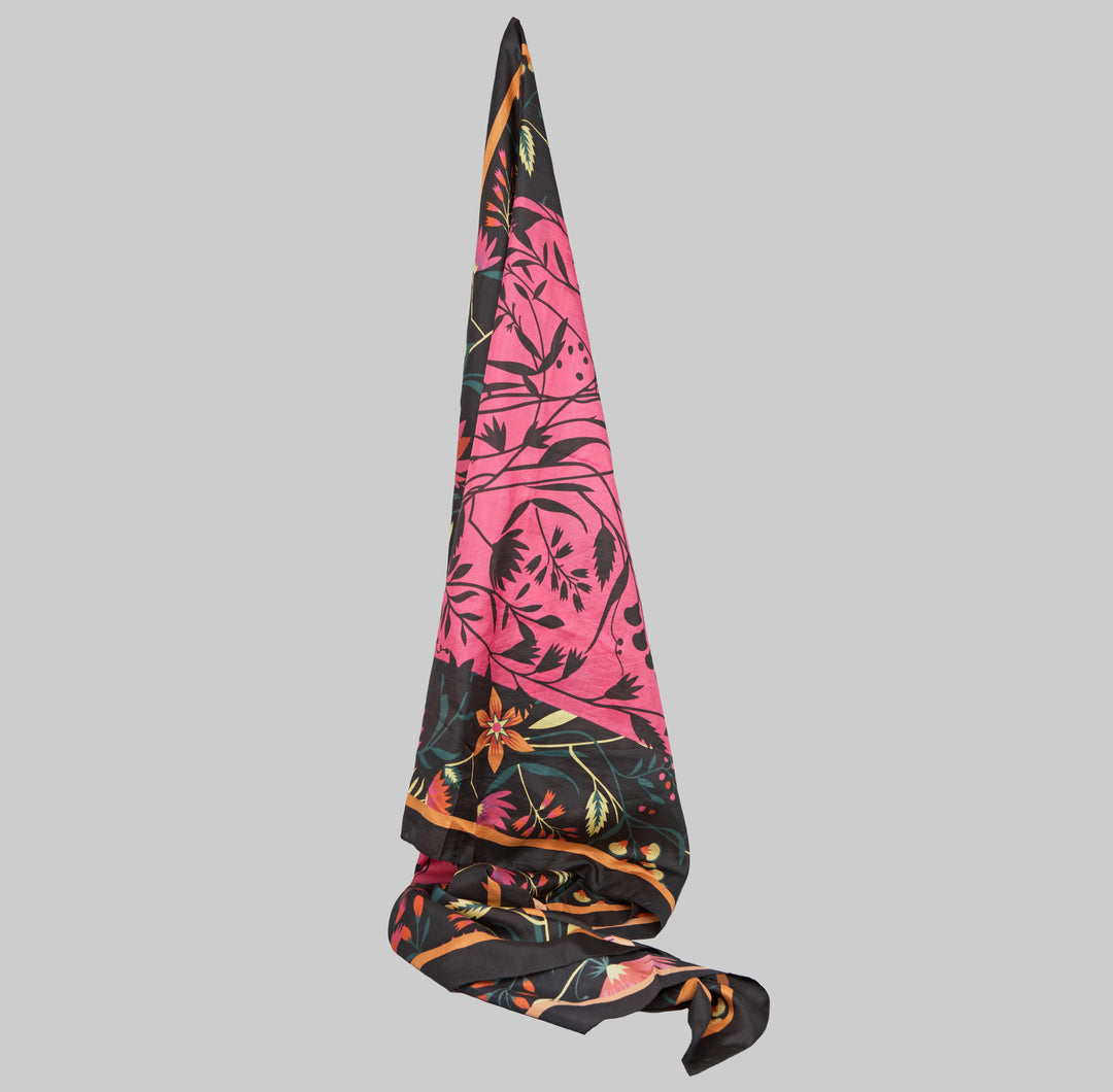 Evening Primrose Silk Scarf