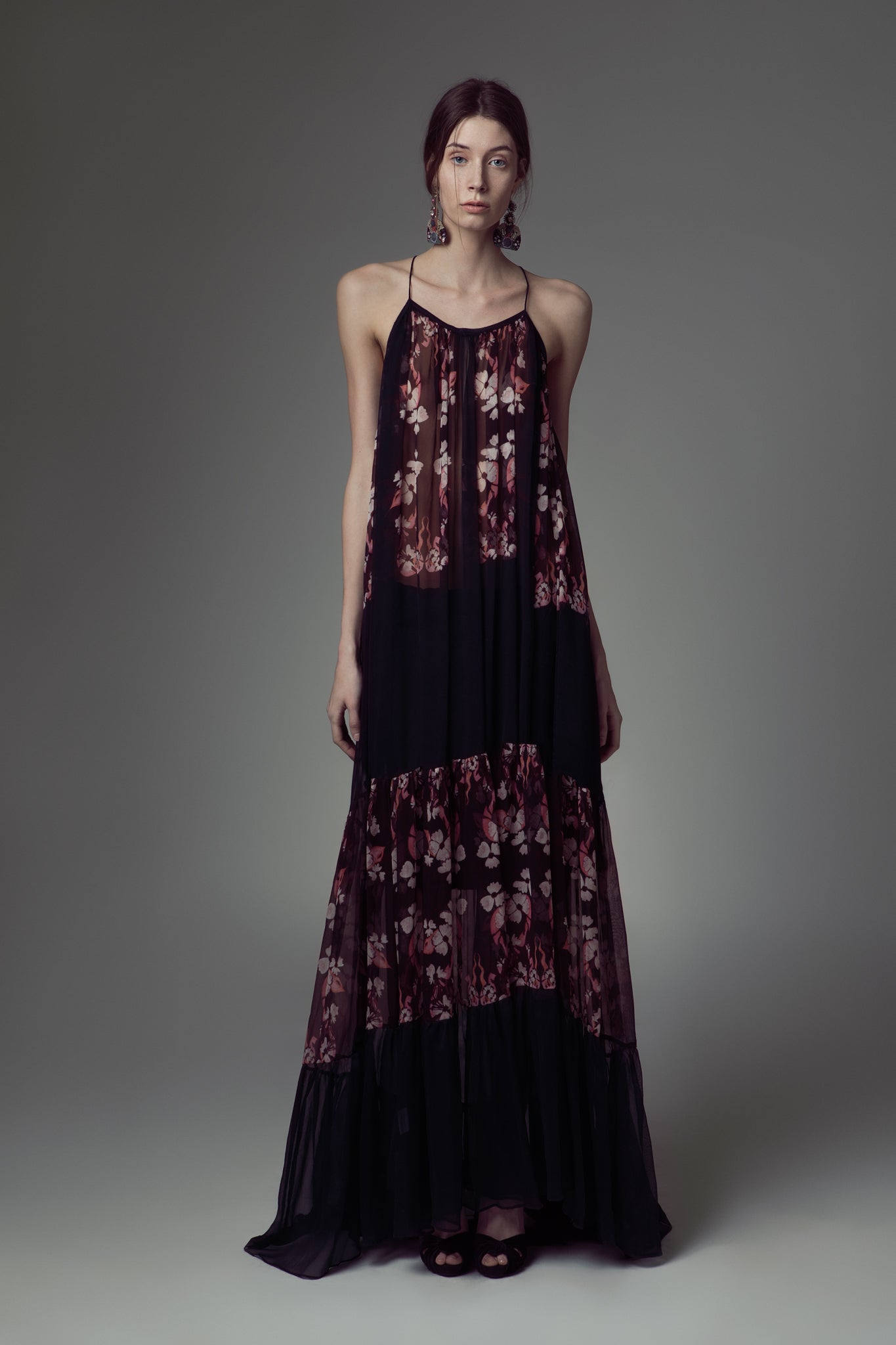 Roopa, Luxury, Sustainable fashion, roopapemmaraju, longdresses, dresses, printeddress, silkdress