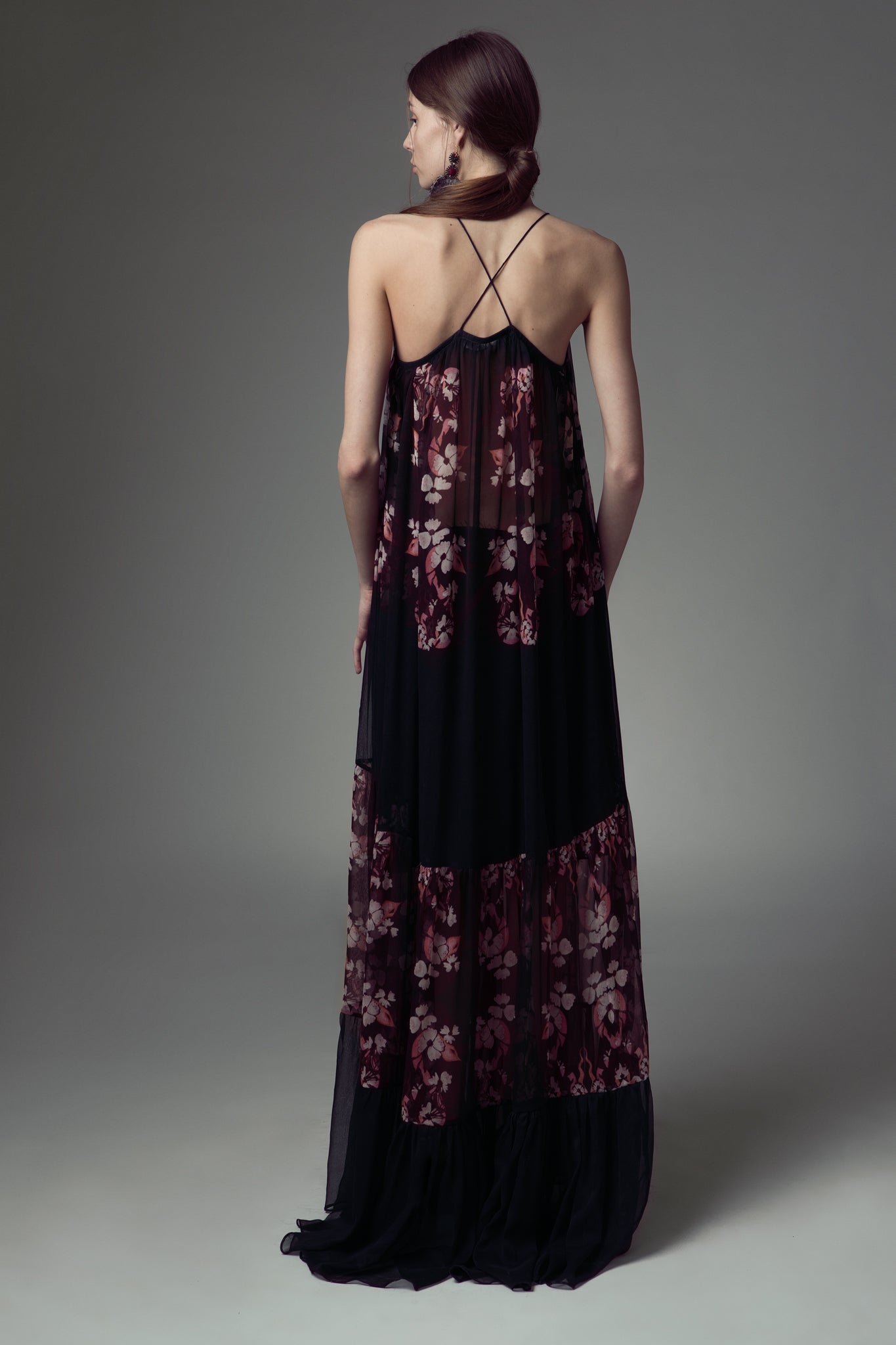 Roopa, Luxury, Sustainable fashion, roopapemmaraju, longdresses, dresses, printeddress, silkdress