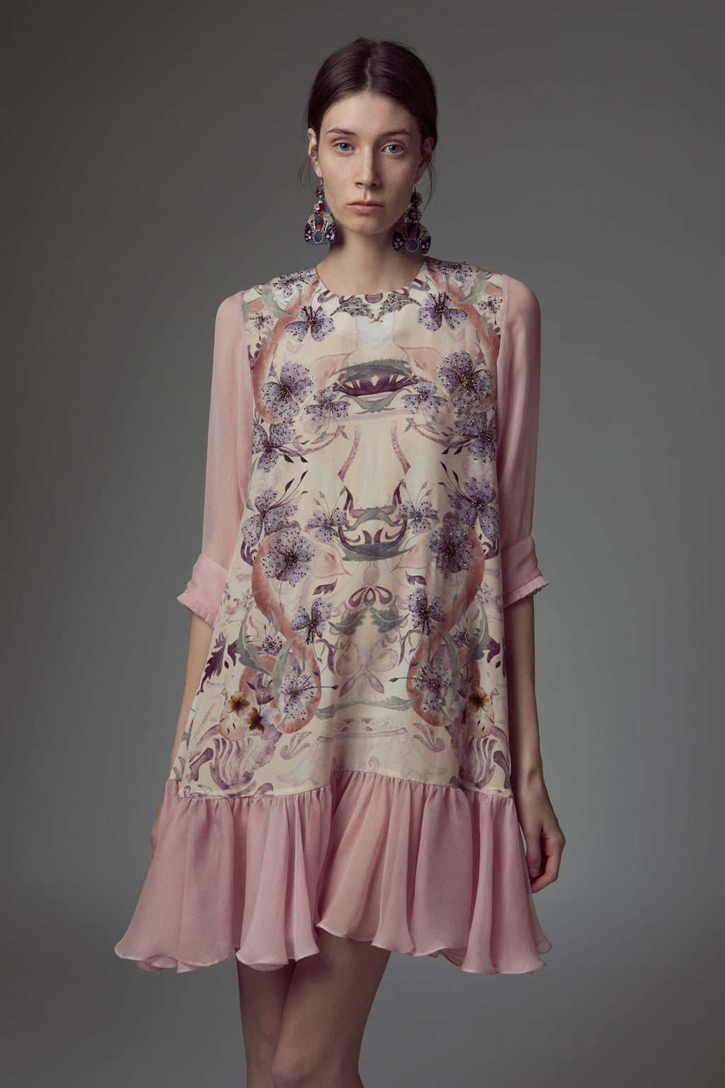 Roopa, Luxury, Sustainable fashion, roopapemmaraju, longdresses, dresses, printeddress, silkdress