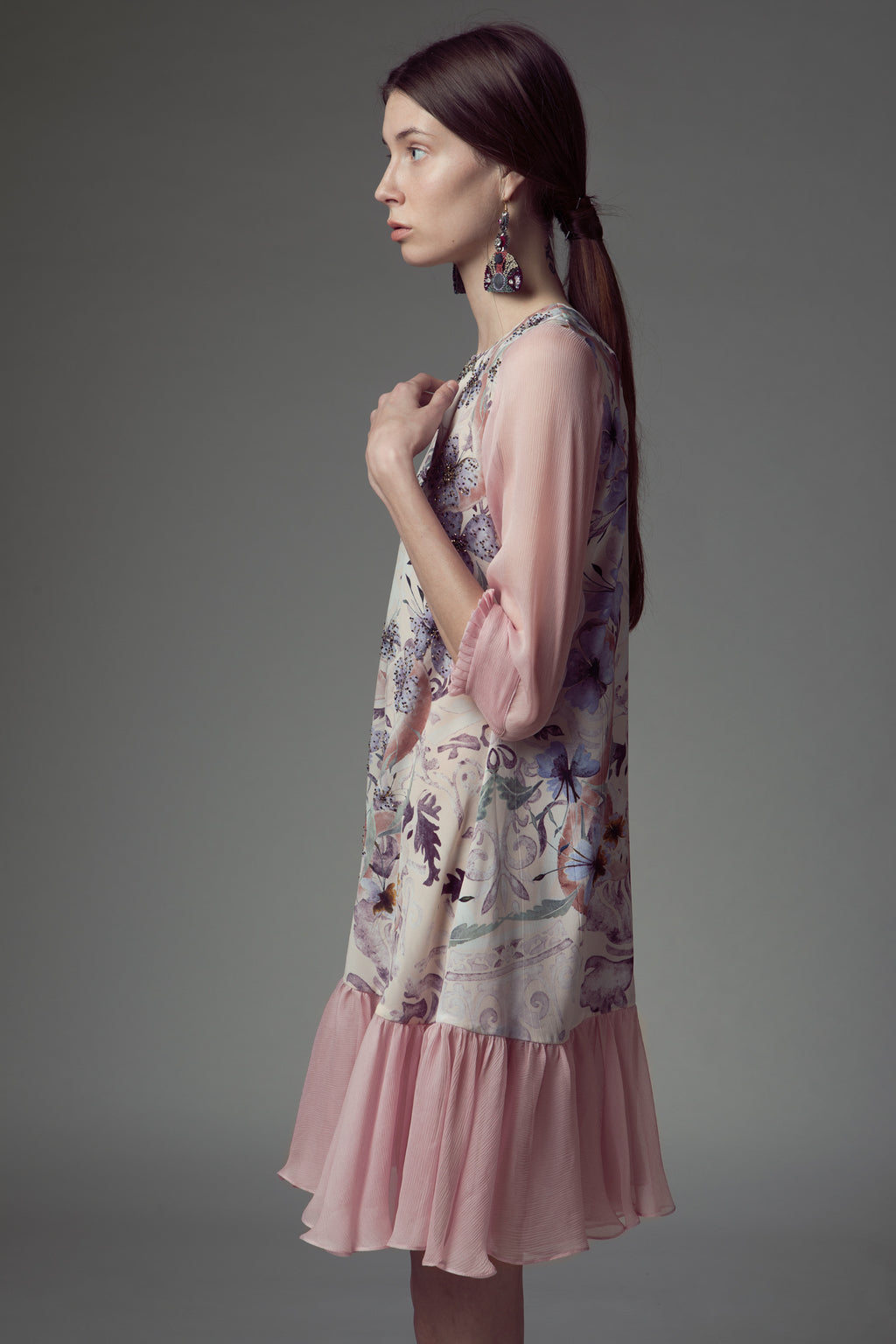 Roopa, Luxury, Sustainable fashion, roopapemmaraju, longdresses, dresses, printeddress, silkdress