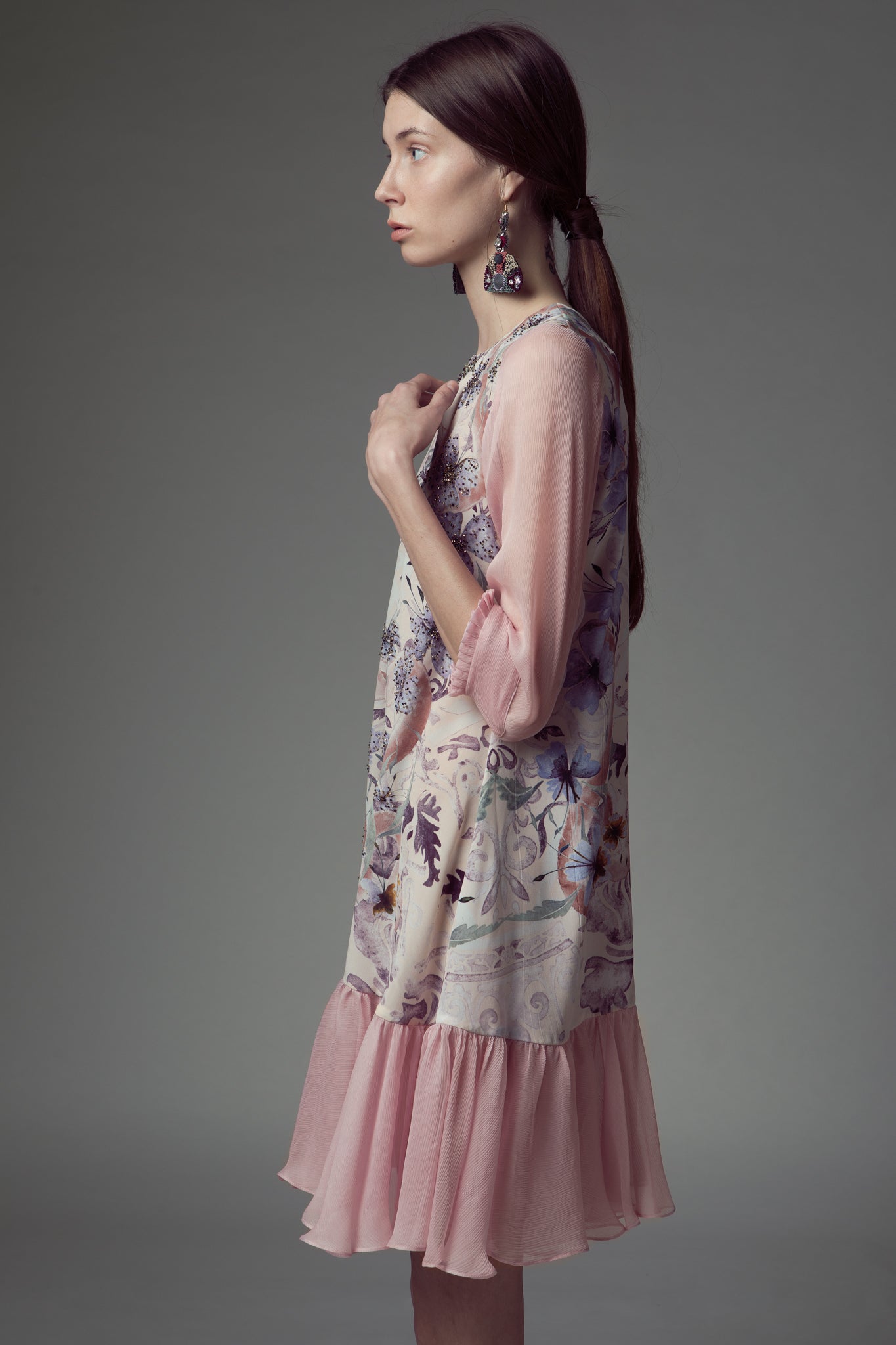 Roopa, Luxury, Sustainable fashion, roopapemmaraju, longdresses, dresses, printeddress, silkdress